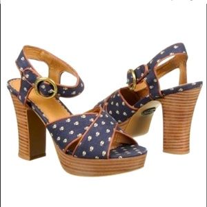 Ramona Fossil Platform Shoes